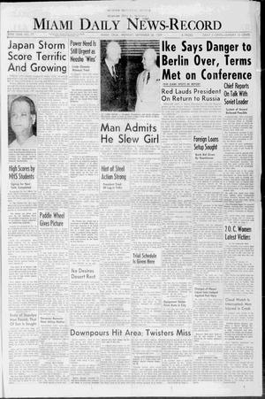 Miami Daily News-Record (Miami, Okla.), Vol. 57, No. 77, Ed. 1 Monday, September 28, 1959