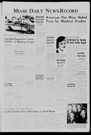 Miami Daily News-Record (Miami, Okla.), Vol. 57, No. 92, Ed. 1 Thursday, October 15, 1959
