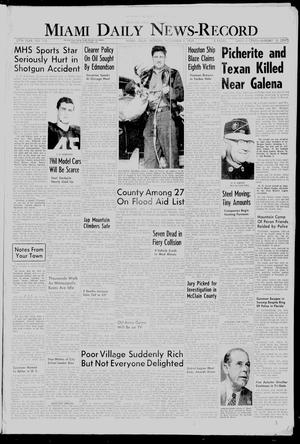 Miami Daily News-Record (Miami, Okla.), Vol. 57, No. 113, Ed. 1 Monday, November 9, 1959
