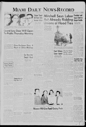 Miami Daily News-Record (Miami, Okla.), Vol. 57, No. 120, Ed. 1 Tuesday, November 17, 1959