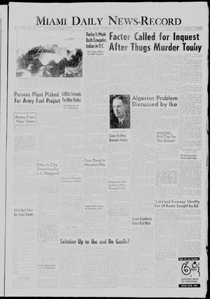 Miami Daily News-Record (Miami, Okla.), Vol. 57, No. 146, Ed. 1 Thursday, December 17, 1959
