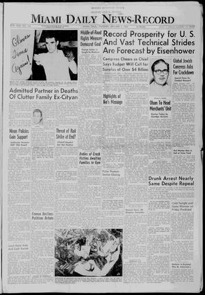 Miami Daily News-Record (Miami, Okla.), Vol. 57, No. 164, Ed. 1 Thursday, January 7, 1960