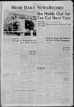 Miami Daily News-Record (Miami, Okla.), Vol. 57, No. 166, Ed. 1 Sunday, January 10, 1960