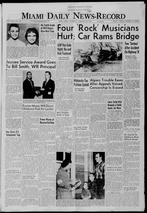 Miami Daily News-Record (Miami, Okla.), Vol. 57, No. 182, Ed. 1 Thursday, January 28, 1960