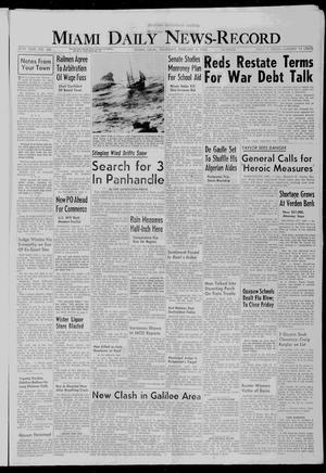 Primary view of object titled 'Miami Daily News-Record (Miami, Okla.), Vol. 57, No. 188, Ed. 1 Thursday, February 4, 1960'.