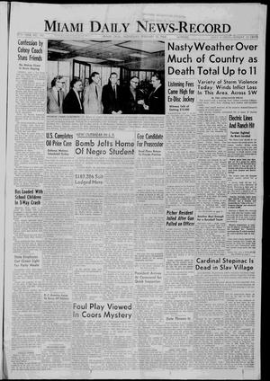 Miami Daily News-Record (Miami, Okla.), Vol. 57, No. 193, Ed. 1 Wednesday, February 10, 1960