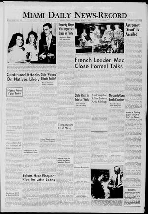 Miami Daily News-Record (Miami, Okla.), Vol. 57, No. 241, Ed. 1 Wednesday, April 6, 1960