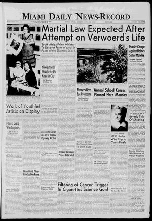 Miami Daily News-Record (Miami, Okla.), Vol. 57, No. 244, Ed. 1 Sunday, April 10, 1960