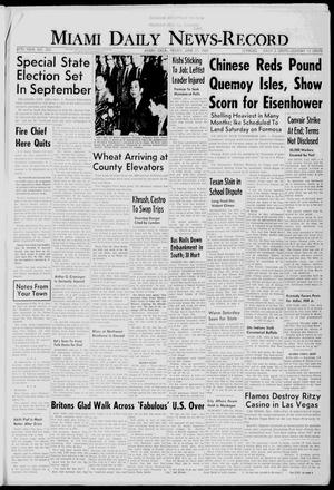 Miami Daily News-Record (Miami, Okla.), Vol. 57, No. 303, Ed. 1 Friday, June 17, 1960