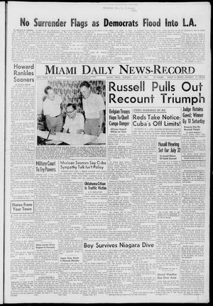 Miami Daily News-Record (Miami, Okla.), Vol. 58, No. 8, Ed. 1 Sunday, July 10, 1960