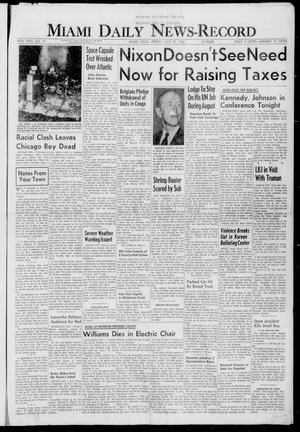 Miami Daily News-Record (Miami, Okla.), Vol. 58, No. 25, Ed. 1 Friday, July 29, 1960