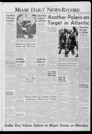 Miami Daily News-Record (Miami, Okla.), Vol. 58, No. 27, Ed. 1 Sunday, July 31, 1960