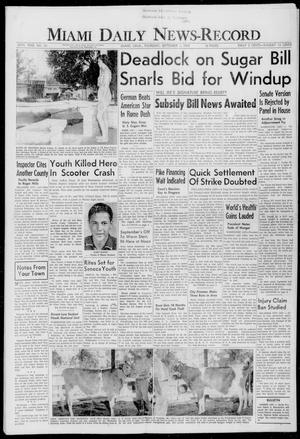 Miami Daily News-Record (Miami, Okla.), Vol. 58, No. 55, Ed. 1 Thursday, September 1, 1960