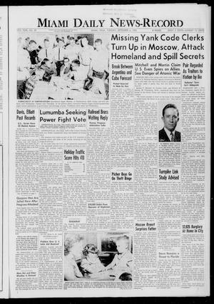 Miami Daily News-Record (Miami, Okla.), Vol. 58, No. 59, Ed. 1 Tuesday, September 6, 1960