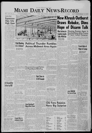 Miami Daily News-Record (Miami, Okla.), Vol. 58, No. 81, Ed. 1 Sunday, October 2, 1960