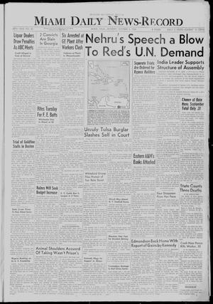 Miami Daily News-Record (Miami, Okla.), Vol. 58, No. 82, Ed. 1 Monday, October 3, 1960
