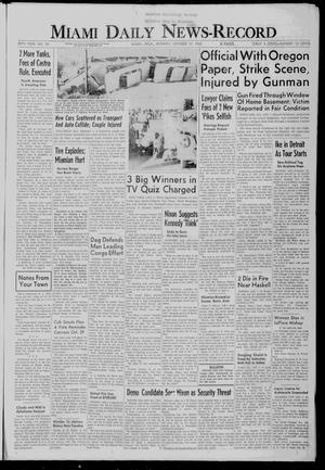 Miami Daily News-Record (Miami, Okla.), Vol. 58, No. 94, Ed. 1 Monday, October 17, 1960