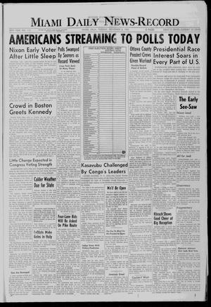 Miami Daily News-Record (Miami, Okla.), Vol. 58, No. 113, Ed. 1 Tuesday, November 8, 1960