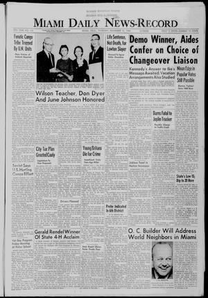 Miami Daily News-Record (Miami, Okla.), Vol. 58, No. 115, Ed. 1 Thursday, November 10, 1960