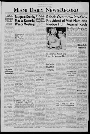 Miami Daily News-Record (Miami, Okla.), Vol. 58, No. 116, Ed. 1 Friday, November 11, 1960