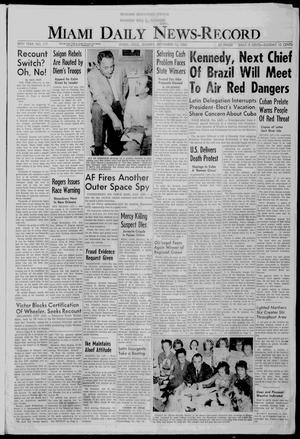 Miami Daily News-Record (Miami, Okla.), Vol. 58, No. 117, Ed. 1 Sunday, November 13, 1960