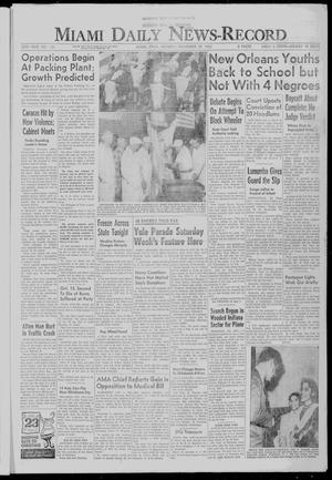 Miami Daily News-Record (Miami, Okla.), Vol. 58, No. 130, Ed. 1 Monday, November 28, 1960