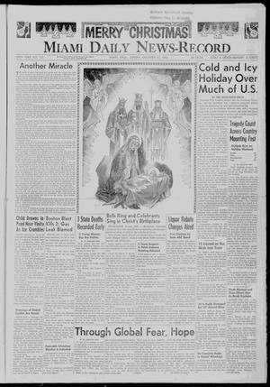 Miami Daily News-Record (Miami, Okla.), Vol. 58, No. 153, Ed. 1 Sunday, December 25, 1960