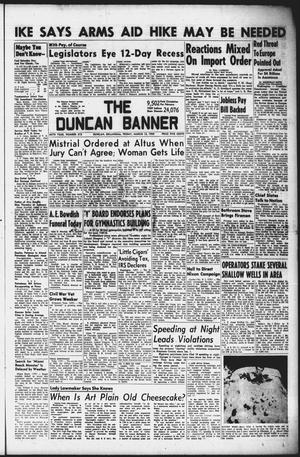The Duncan Banner (Duncan, Okla.), Vol. 66, No. 312, Ed. 1 Friday, March 13, 1959