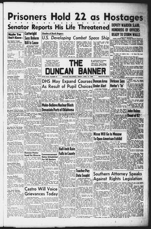 Primary view of object titled 'The Duncan Banner (Duncan, Okla.), Vol. 67, No. 29, Ed. 1 Friday, April 17, 1959'.