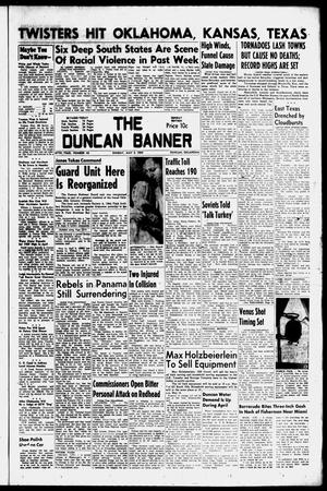 The Duncan Banner (Duncan, Okla.), Vol. 67, No. 42, Ed. 1 Sunday, May 3, 1959