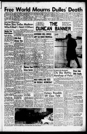 The Duncan Banner (Duncan, Okla.), Vol. 67, No. 61, Ed. 1 Monday, May 25, 1959