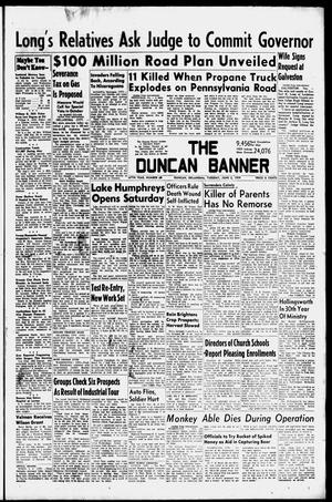 Primary view of object titled 'The Duncan Banner (Duncan, Okla.), Vol. 67, No. 68, Ed. 1 Tuesday, June 2, 1959'.