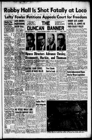 The Duncan Banner (Duncan, Okla.), Vol. 67, No. 88, Ed. 1 Thursday, June 25, 1959