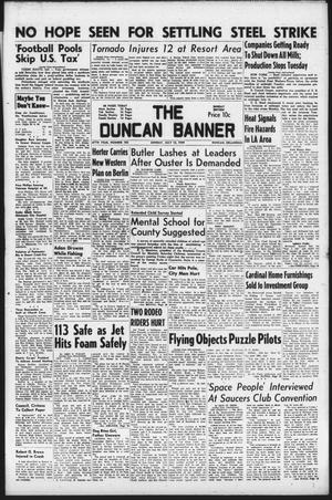 The Duncan Banner (Duncan, Okla.), Vol. 67, No. 103, Ed. 1 Sunday, July 12, 1959
