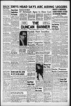 The Duncan Banner (Duncan, Okla.), Vol. 67, No. 110, Ed. 1 Monday, July 20, 1959
