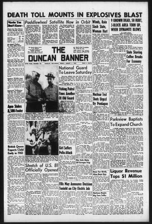 Primary view of object titled 'The Duncan Banner (Duncan, Okla.), Vol. 67, No. 126, Ed. 1 Friday, August 7, 1959'.