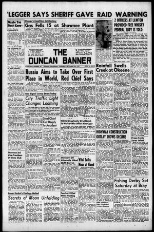 The Duncan Banner (Duncan, Okla.), Vol. 67, No. 167, Ed. 1 Thursday, September 24, 1959
