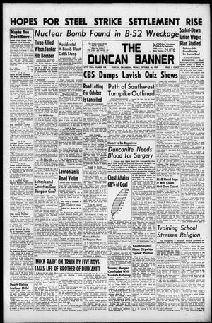 The Duncan Banner (Duncan, Okla.), Vol. 67, No. 188, Ed. 1 Friday, October 16, 1959