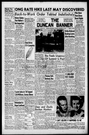 The Duncan Banner (Duncan, Okla.), Vol. 67, No. 190, Ed. 1 Thursday, October 22, 1959
