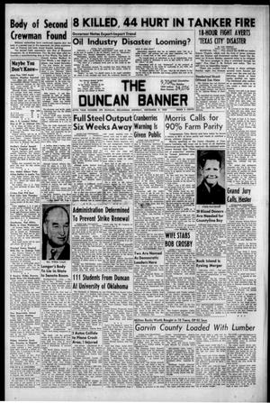The Duncan Banner (Duncan, Okla.), Vol. 67, No. 205, Ed. 1 Monday, November 9, 1959