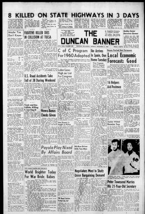 The Duncan Banner (Duncan, Okla.), Vol. 67, No. 240, Ed. 1 Monday, December 21, 1959