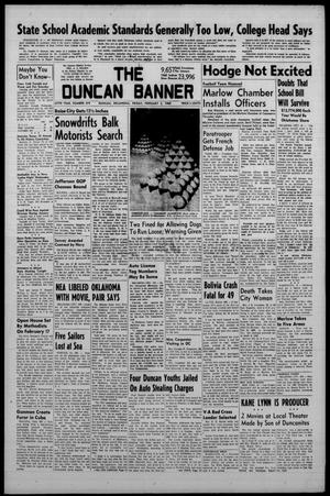 The Duncan Banner (Duncan, Okla.), Vol. 67, No. 279, Ed. 1 Friday, February 5, 1960