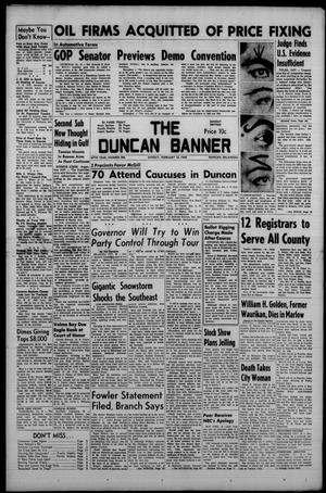 The Duncan Banner (Duncan, Okla.), Vol. 67, No. 286, Ed. 1 Sunday, February 14, 1960