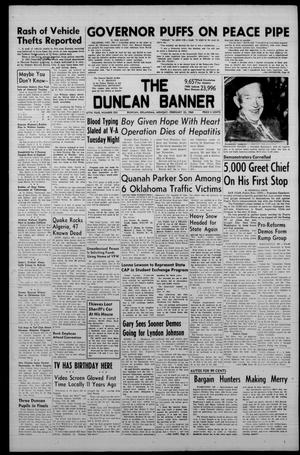 The Duncan Banner (Duncan, Okla.), Vol. 67, No. 293, Ed. 1 Monday, February 22, 1960