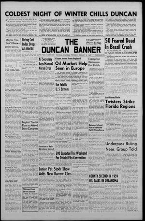 The Duncan Banner (Duncan, Okla.), Vol. 67, No. 296, Ed. 1 Thursday, February 25, 1960