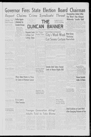 The Duncan Banner (Duncan, Okla.), Vol. 68, No. 10, Ed. 1 Monday, March 28, 1960
