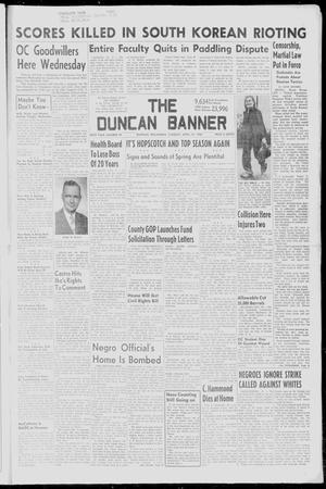 The Duncan Banner (Duncan, Okla.), Vol. 68, No. 29, Ed. 1 Tuesday, April 19, 1960