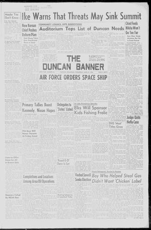 The Duncan Banner (Duncan, Okla.), Vol. 68, No. 36, Ed. 1 Wednesday, April 27, 1960