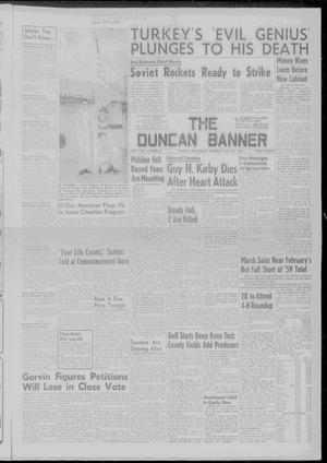 The Duncan Banner (Duncan, Okla.), Vol. 68, No. 64, Ed. 1 Monday, May 30, 1960
