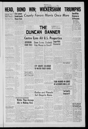 The Duncan Banner (Duncan, Okla.), Vol. 68, No. 96, Ed. 1 Wednesday, July 6, 1960